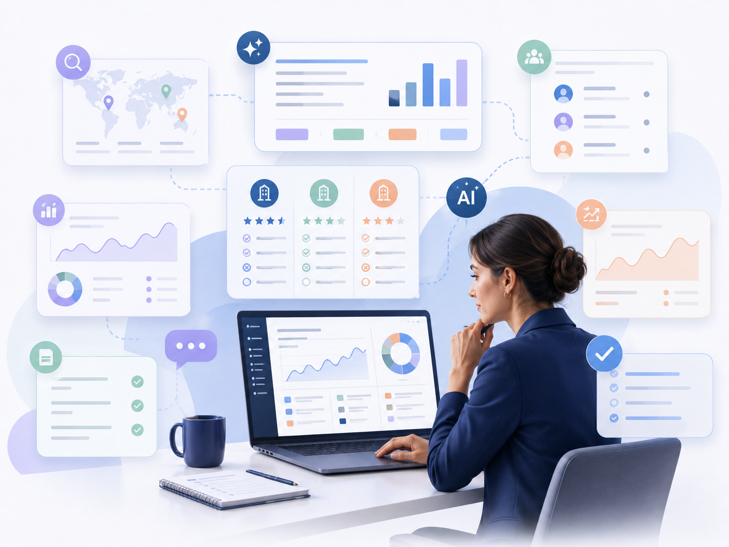 Website and SEO evaluation with performance and user experience review